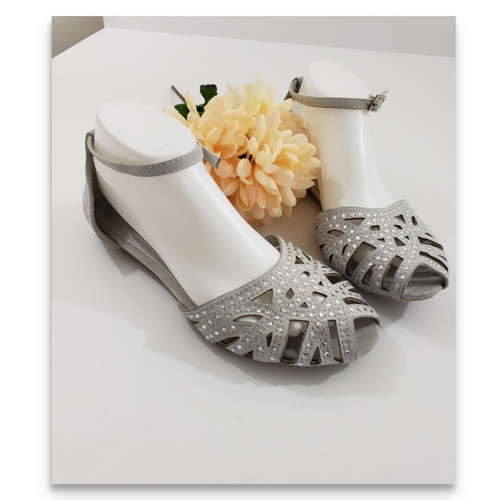 Ankle strap flats